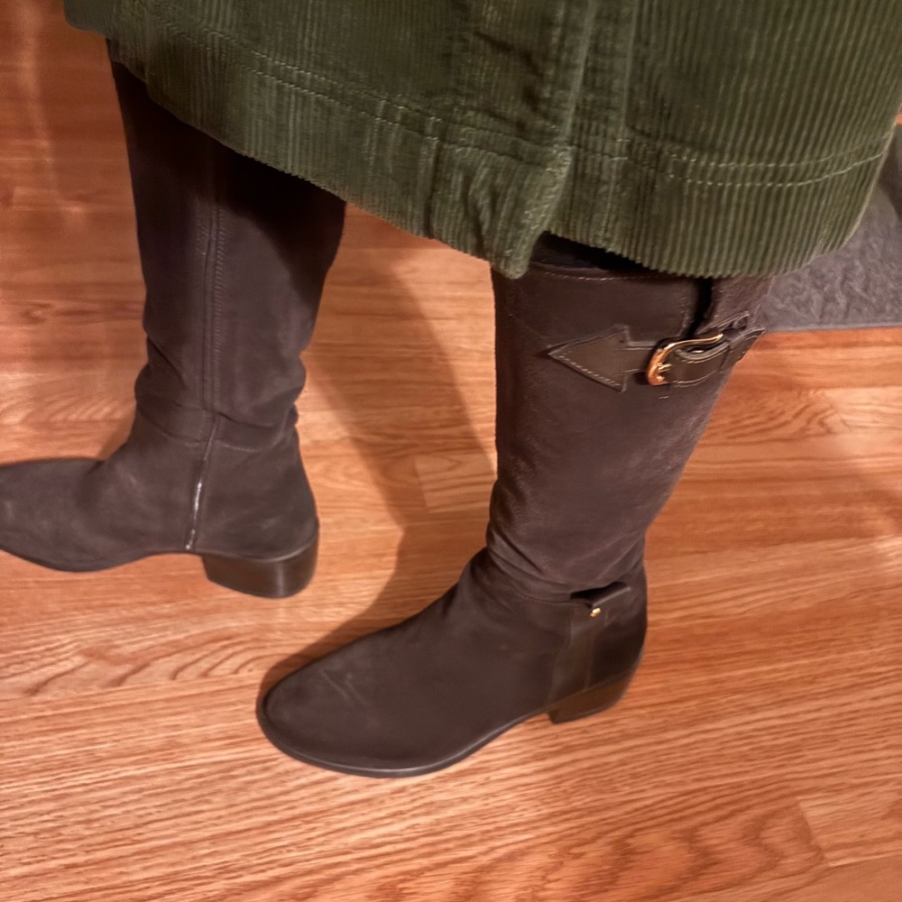 Elegant Brown Heeled Boots